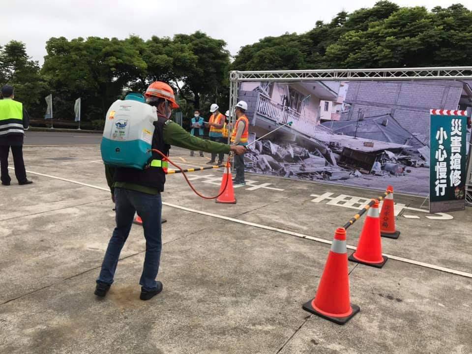 受災環境消毒