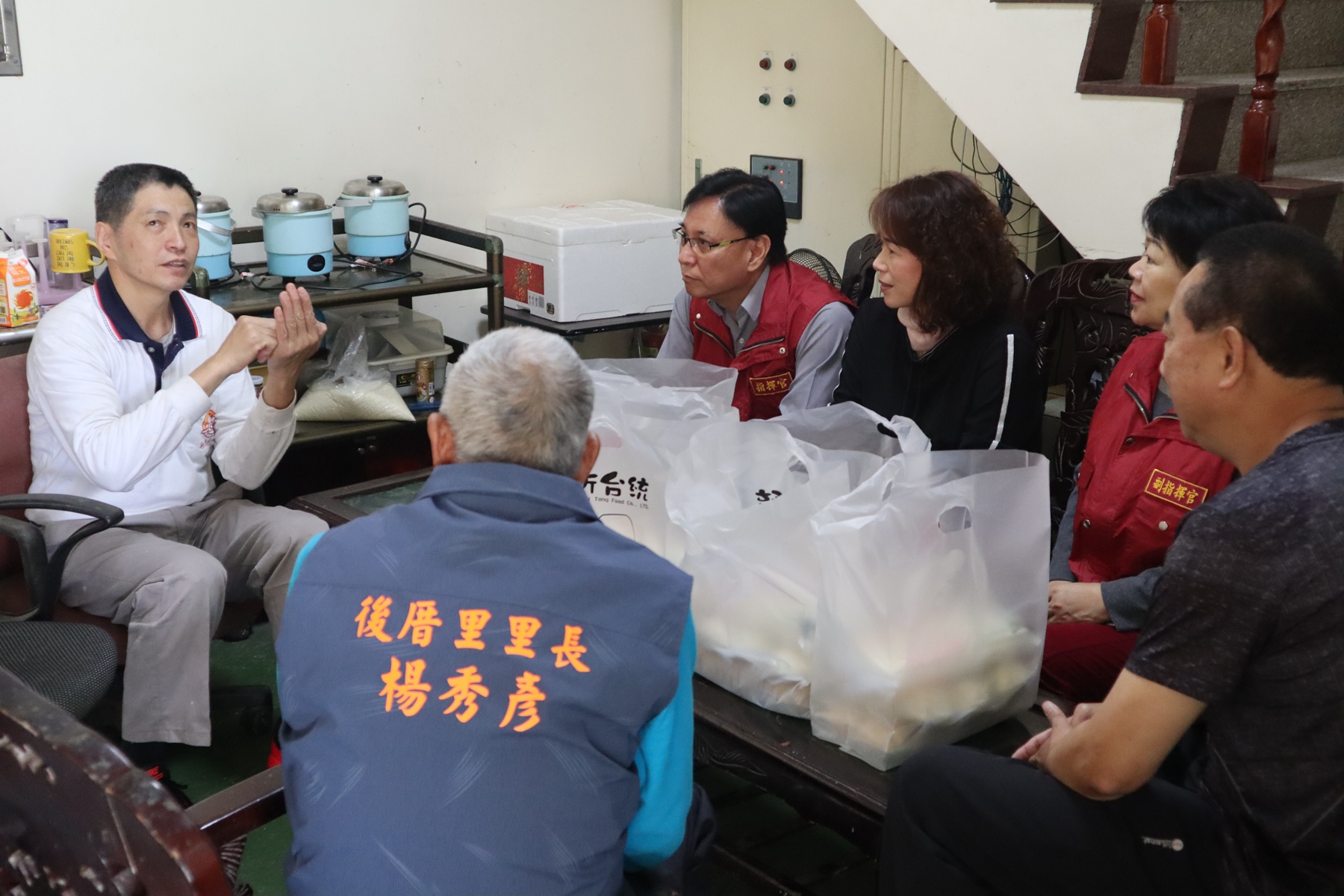 潘總經理介紹新台統發展過程