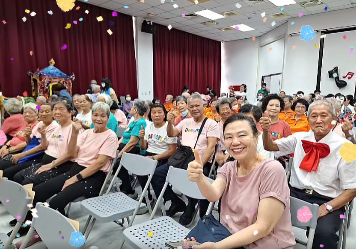 各單位長者熱情參與活動