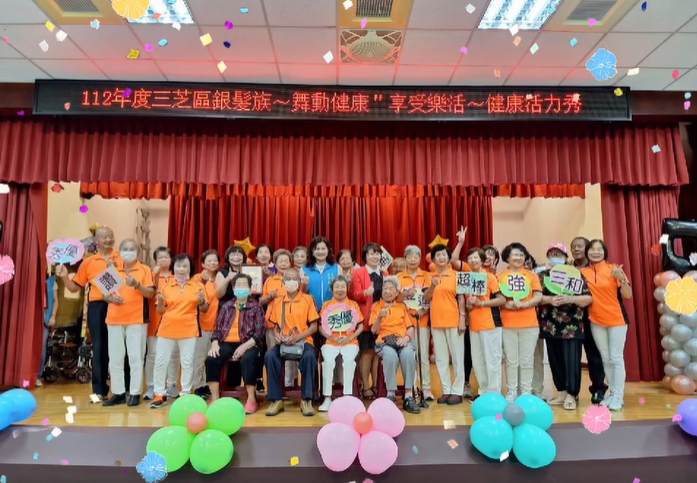 雙連關懷據點長者榮獲比賽第二名