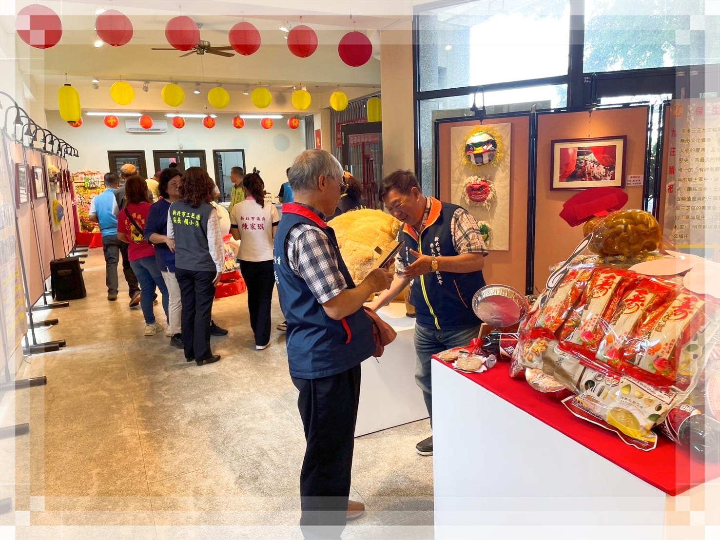113年弘揚保生大帝文化攝影展覽會場
