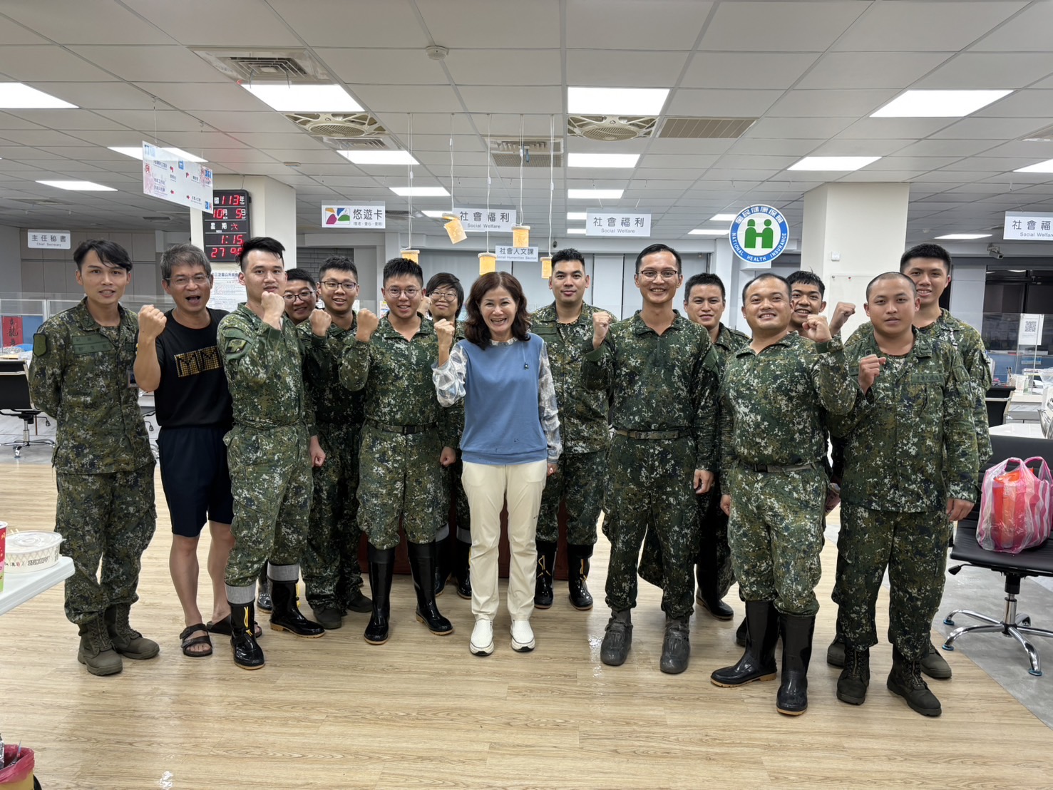 國軍協助救援搶災
