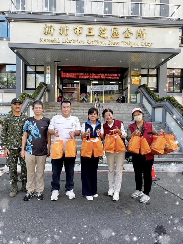 感謝陳家琪議員送點心慰勞辛苦搶災的同仁