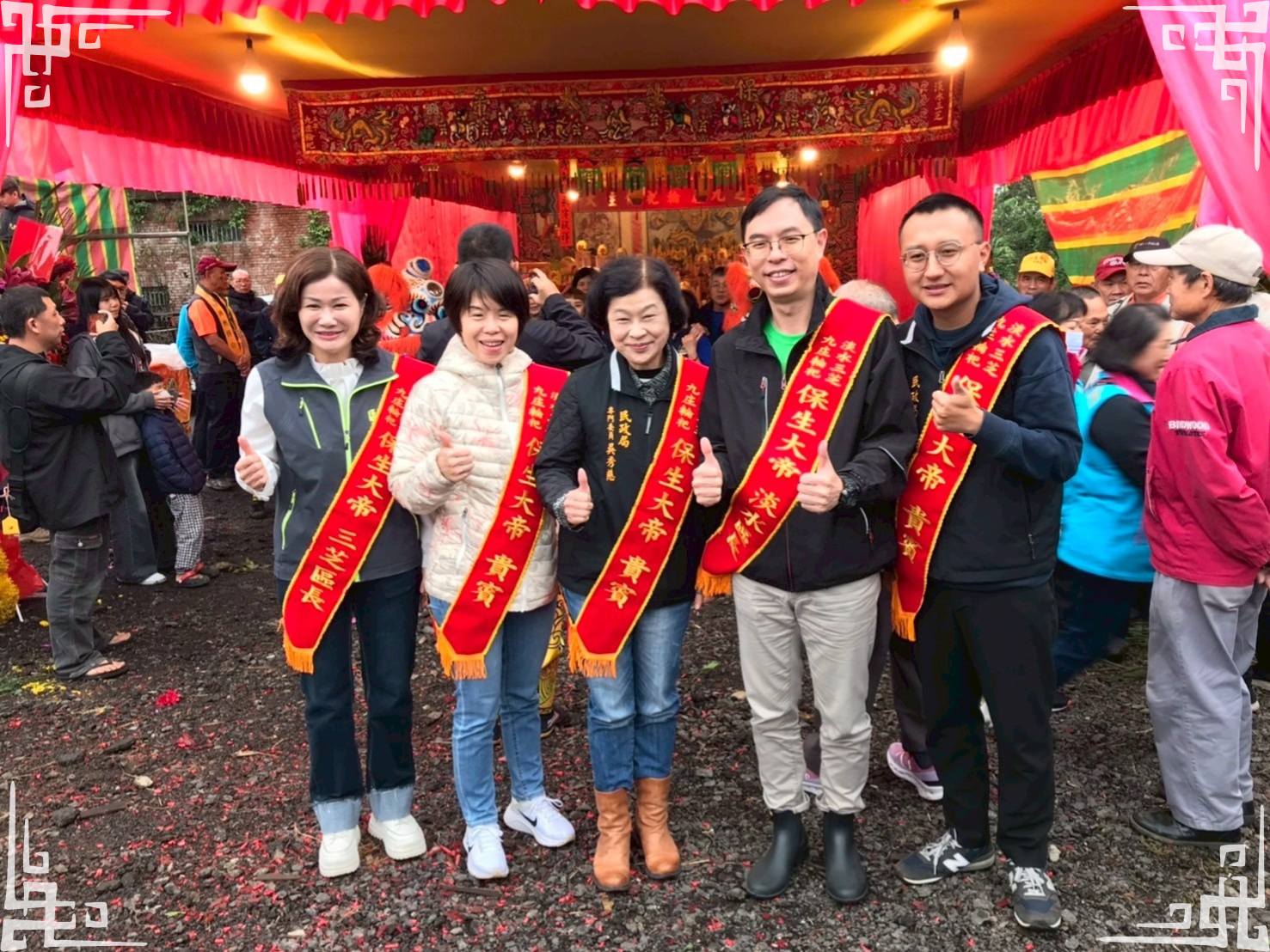 賴區長及與會貴賓合影