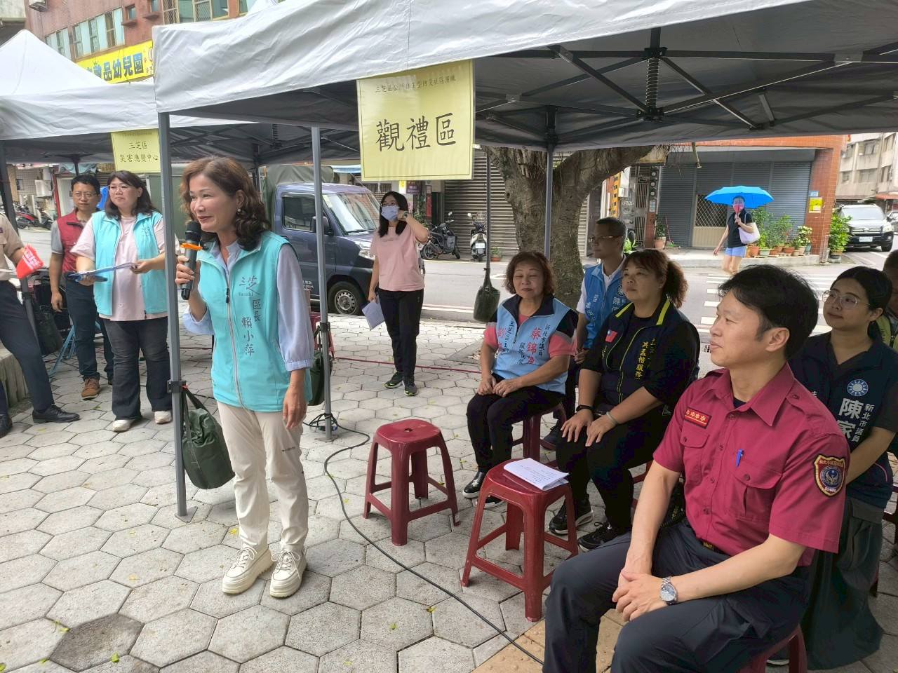 賴小萍區長致詞