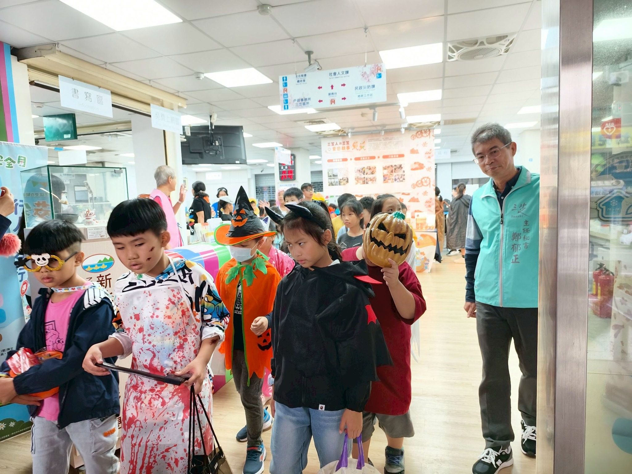 小朋友們造型多變的萬聖節裝扮