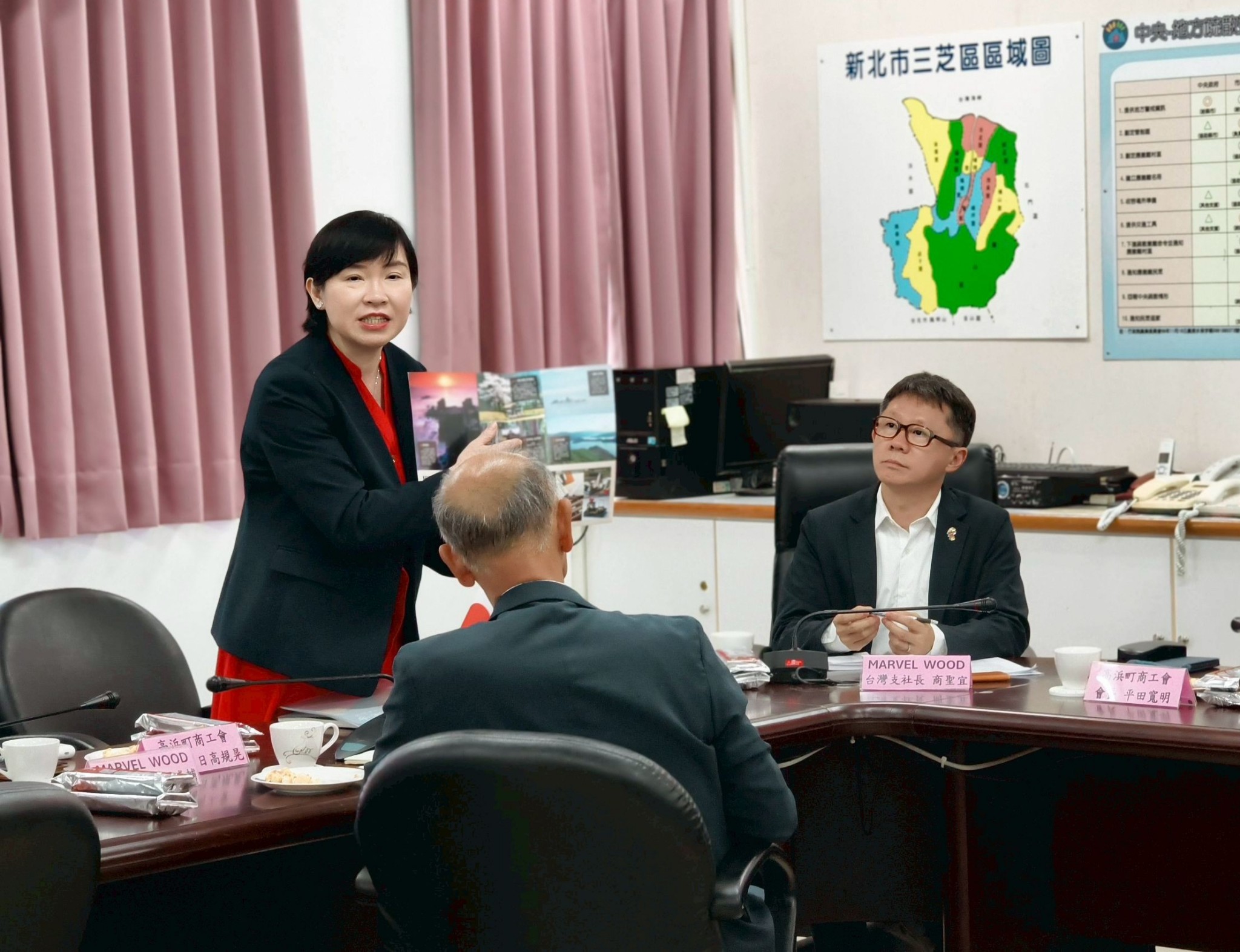 日本國會參議員 瀧波史織 夫人介紹高浜町產業