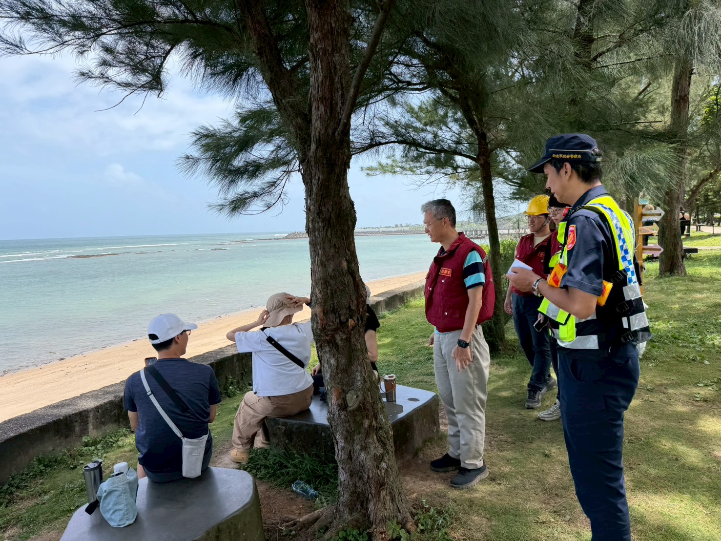 淺水灣海域周邊勸離作業