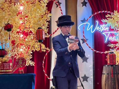 小Q哥哥魔術表演