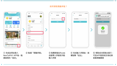 如何領取獎勵序號