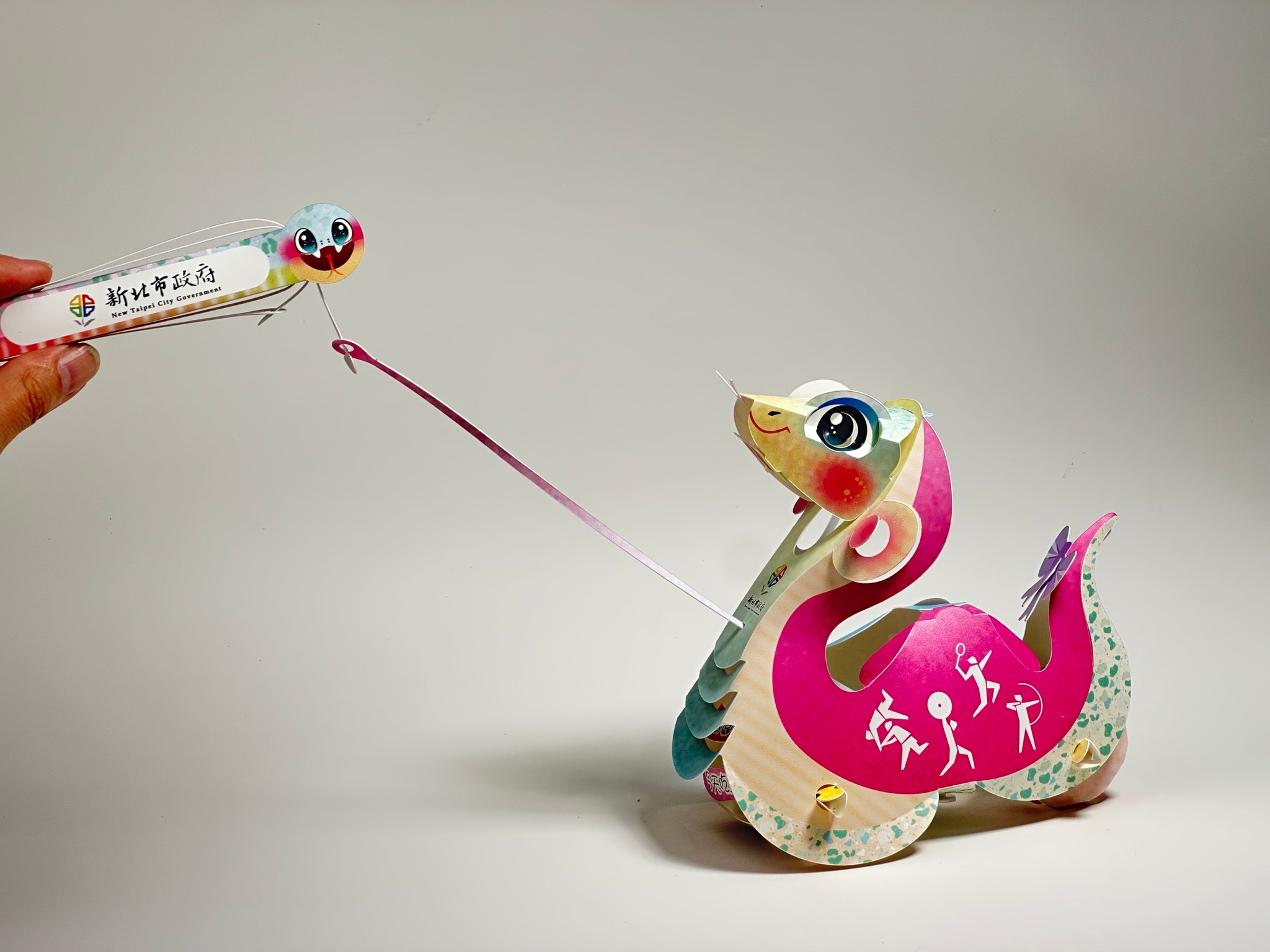 2025蛇年小提燈整體樣式