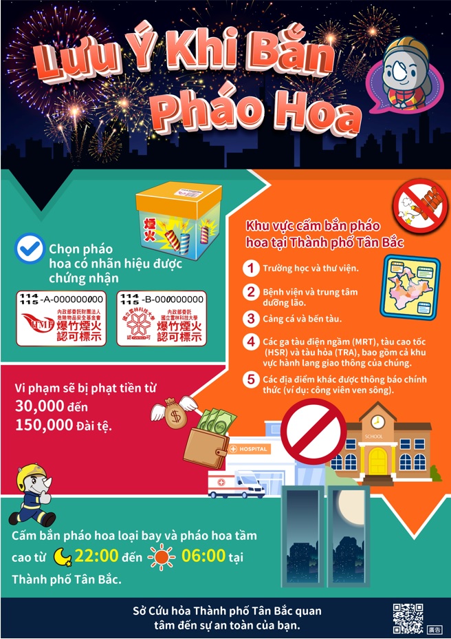 煙火施放小叮嚀-越南文