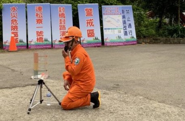 108年度複合式土石流防災避難演練(雨量監測)