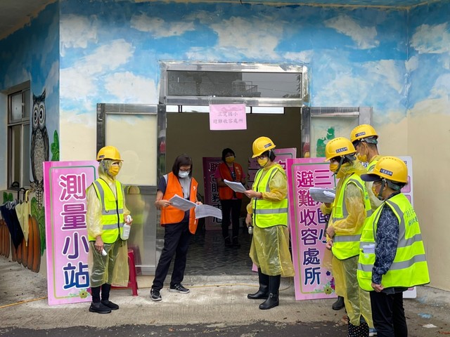 茂長里災害防救及防災社區演練-避難收容