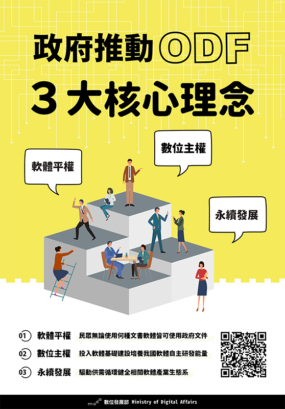 政府推動開放文件格式ODF3大核心理念(另開視窗)