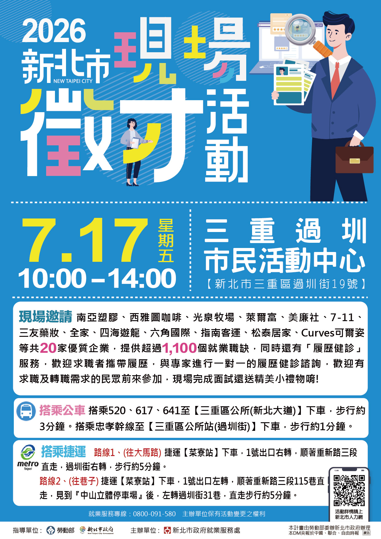 2026新北市聯合徵才活動(另開視窗)